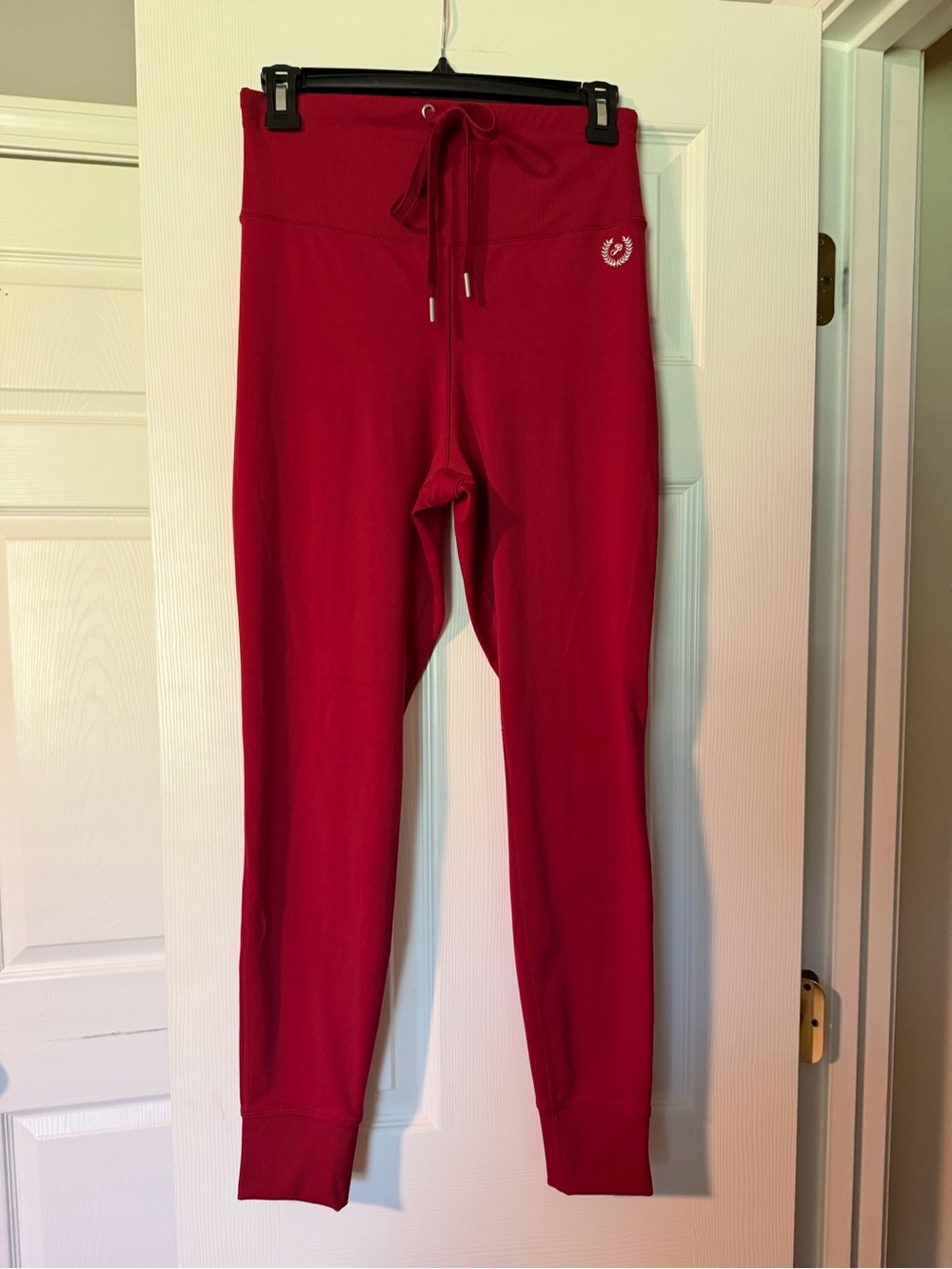 PINK Victoria's Secret Bright Red Active Leggings